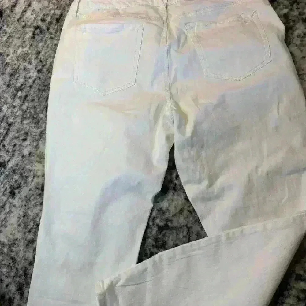 Crisp White jeans Sz 12 - Picture 6 of 7